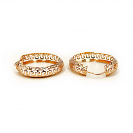 Серьги из красного золота 01-200585565