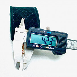 Каблучка з червоного золота з жовтим діамантом