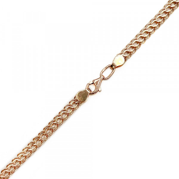 Цепочка из золота в красном цвете