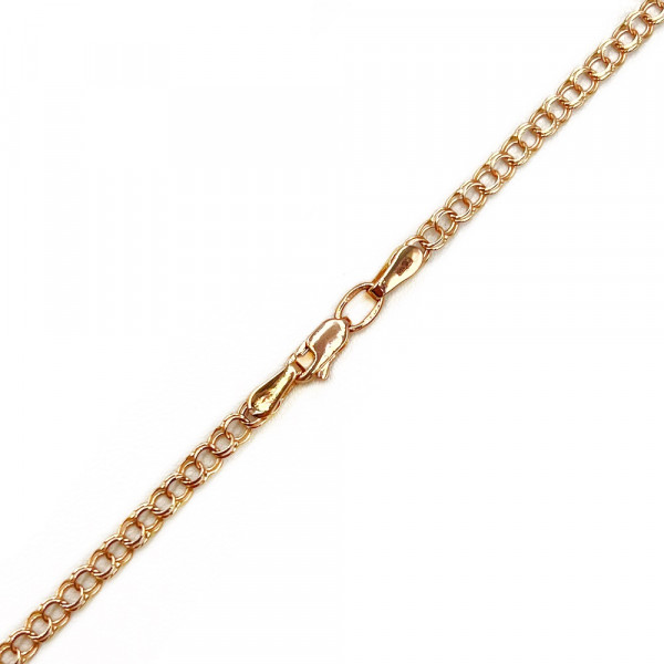 Цепочка из золота в красном цвете