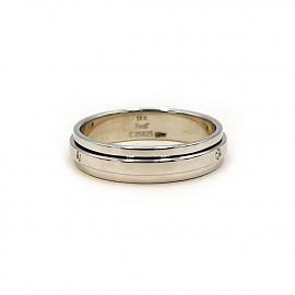 Обручка з золота з жовтими діамантами 01-200893368