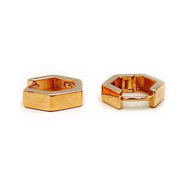 Серьги из золота в красном цвете 01-200627769