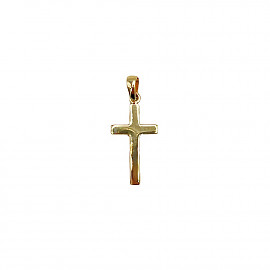 Золотой крестик в желтом цвете 01-200865569