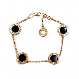 Браслет из золота с цирконом 01-200878269