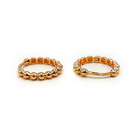 Сережки з золота червоного кольору 01-200922169