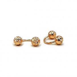 Серьги из золота красного цвета 01-200953669
