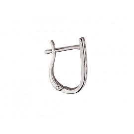 Золоті сережки з цирконом