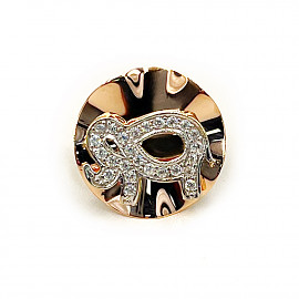 Золота каблучка з цирконом 01-200788470