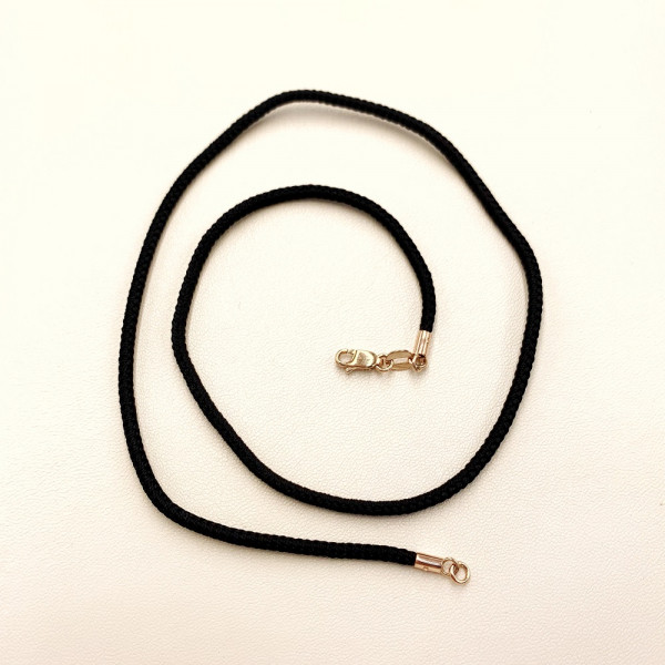 Цепочка из золота с шнурком