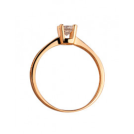 Золотое кольцо с цирконом