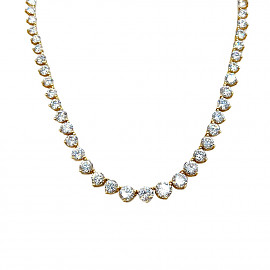 Кольє з золота з цирконом 01-200171171