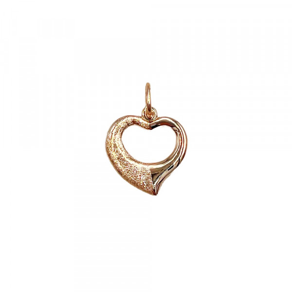 Кулон з золота у червоному кольорі