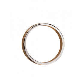 Золота каблучка з цирконом