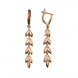 Серьги из золота красного цвета 01-200589872