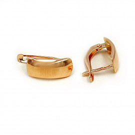 Серьги из красного золота 01-200602372