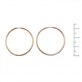 Золотые серьги