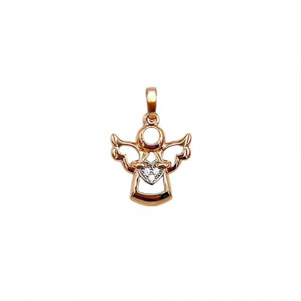 Кулон з золота з цирконом