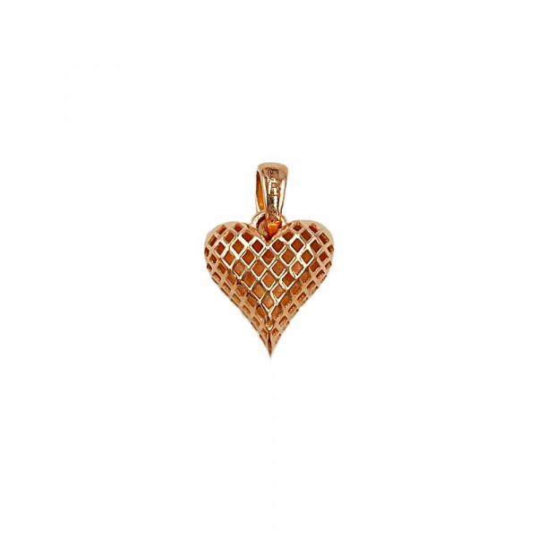 Кулон з золота «Серце»