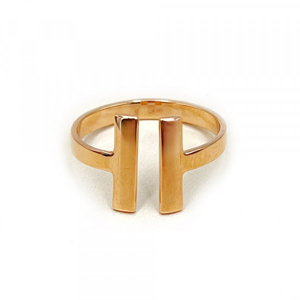 Кольцо из красного золота