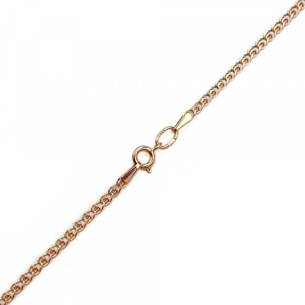 Цепочка из золота в красном цвете