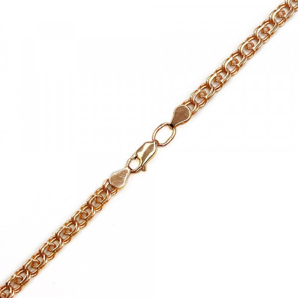 Цепочка из золота в красном цвете