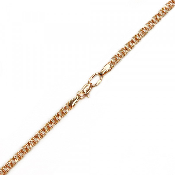 Цепочка из золота в красном цвете