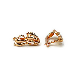 Серьги из красного золота 01-201005677