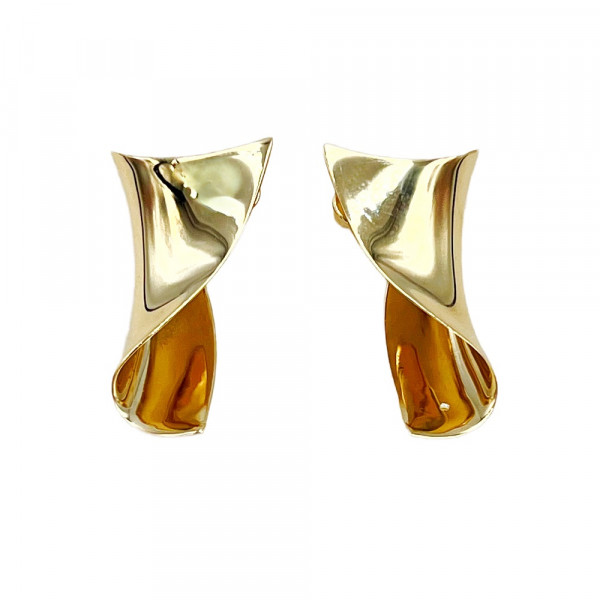 Сережки з золота жовтого кольору