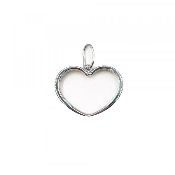 Кулон з білого золота