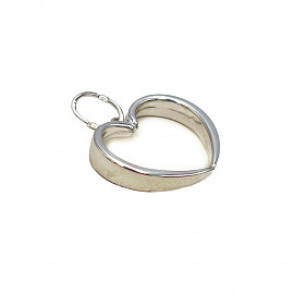 Кулон з білого золота