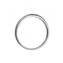 Кольцо из золота с белым бриллиантом