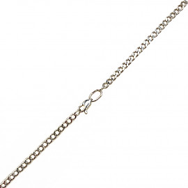 Ланцюг з золота у білому кольорі 01-200893279