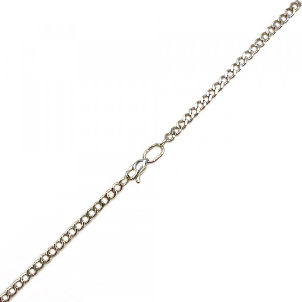 Ланцюг з золота у білому кольорі