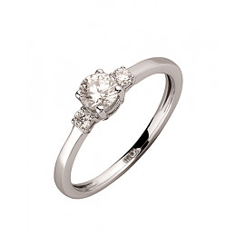 Золота каблучка з цирконом 01-200129980