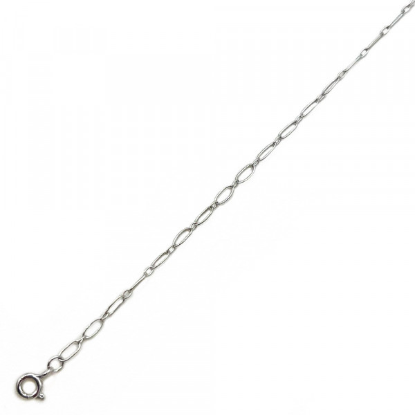 Цепочка из золота в белом цвете