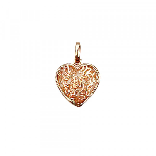 Кулон з золота «Серце»