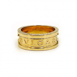 Золота каблучка жовтого кольору з цирконом 01-200788381