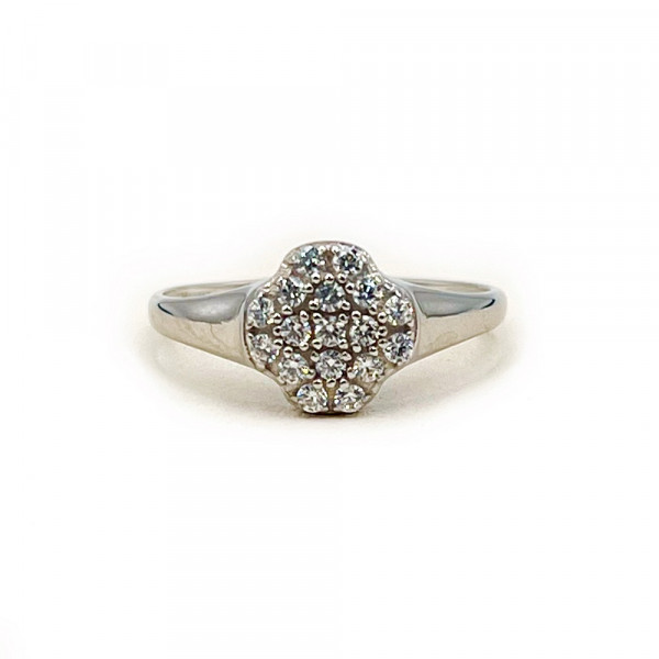 Золотое кольцо с цирконом