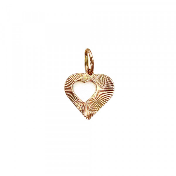 Кулон из красного золота