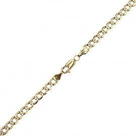 Золотий ланцюг жовтого кольору 01-200836982