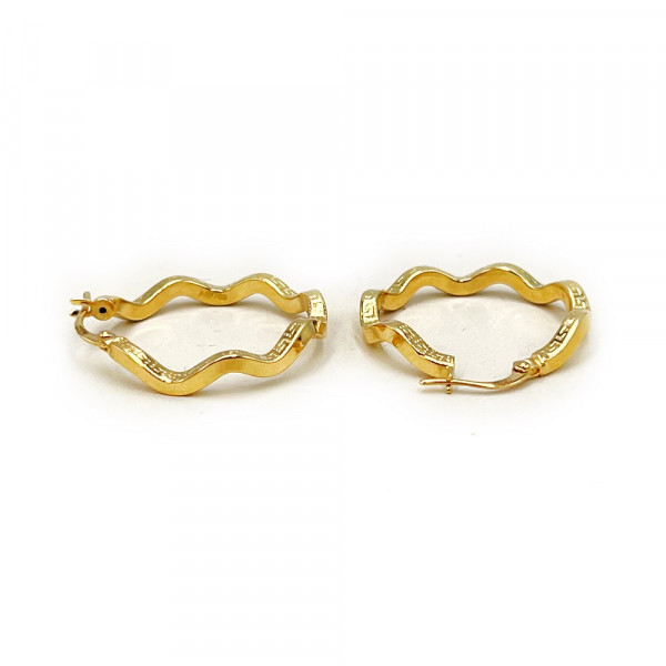 Золотые серьги