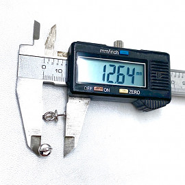 Сережки з золота у білому кольорі