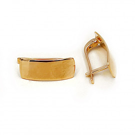 Золоті сережки у червоному кольорі 01-200838983