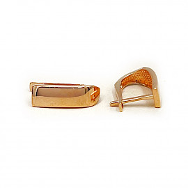 Сережки з золота у червоному кольорі 01-200867484