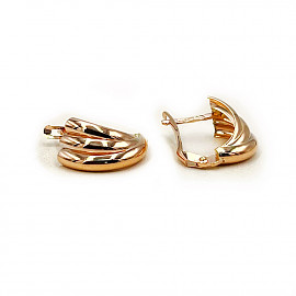 Сережки з червоного золота 01-200894384