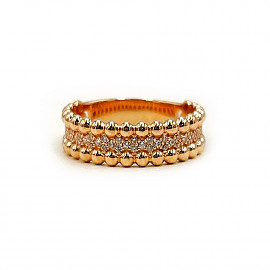 Каблучка з золота з цирконом 01-200782285