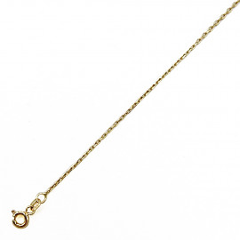 Колье из золота с цирконом