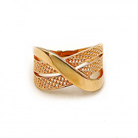 Кольцо из золота в красном цвете 01-200757388