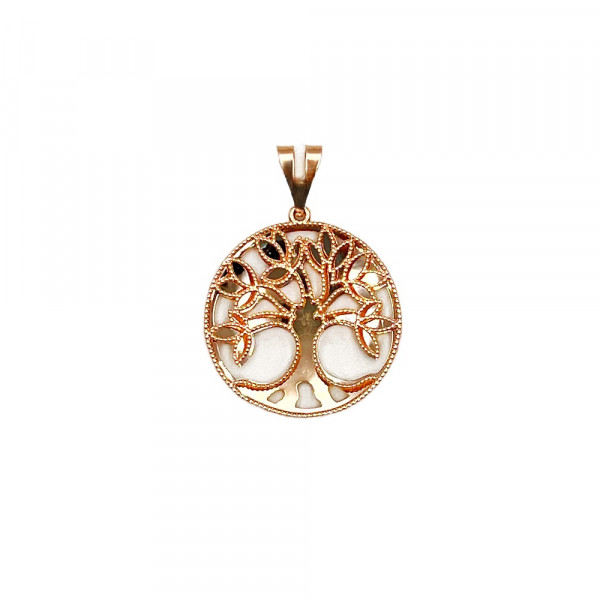Золотой кулон «Дерево»