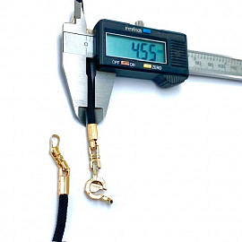 Ланцюг з золота з шнурком